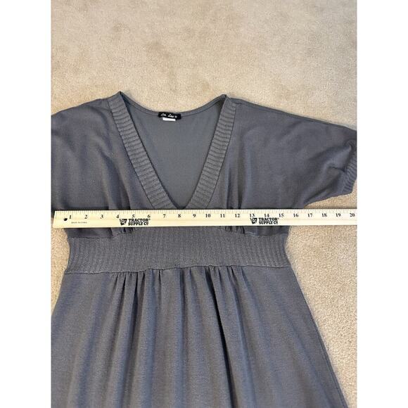 Vintage Gray Babydoll Y2K Sweater Dress Small - Picture 5 of 5